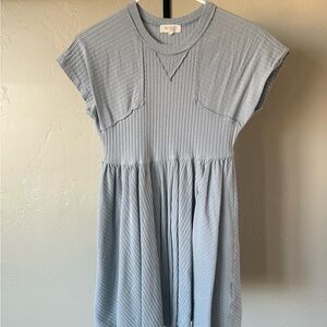 Roolee Light Blue Kids Dress